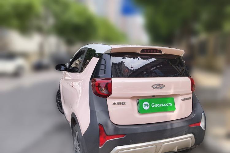 Used Chery QQ Little Ant 2022 Sweet Pink Edition Half-Sugar Version Lithium Iron Phosphate 30 kW 301 km Rear Left 45 Deg