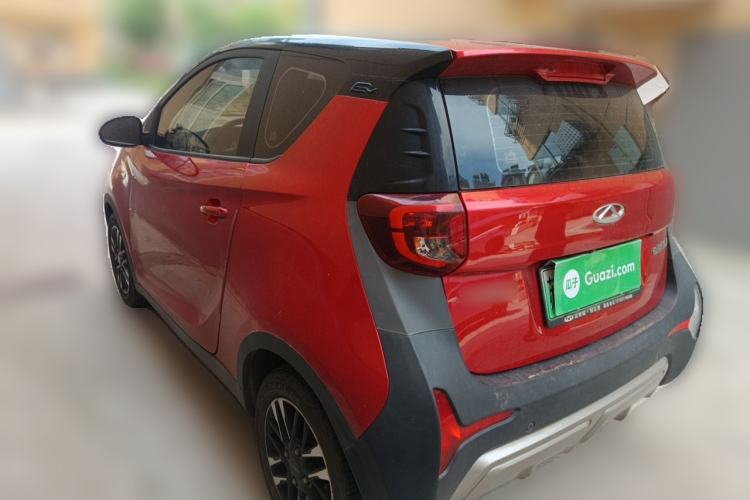 Used Chery QQ Little Ant 2022 Revised Version Sweet Pink Edition Half-Sugar Version Lithium Iron Phosphate 30.7 kWh 30 kW 301 km Rear Left 45 Deg