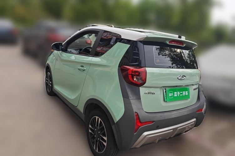Used Chery QQ Little Ant 2022 Revised Version Sweet Pink Edition Half-Sugar Version Lithium Iron Phosphate 30.7 kWh 30 kW 301 km Rear Left 45 Deg