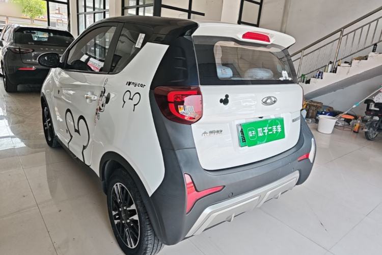 Used Chery QQ Little Ant 2022 Sweet Pink Edition Half-Sugar Version Lithium Iron Phosphate 30 kW 301 km Rear Left 45 Deg