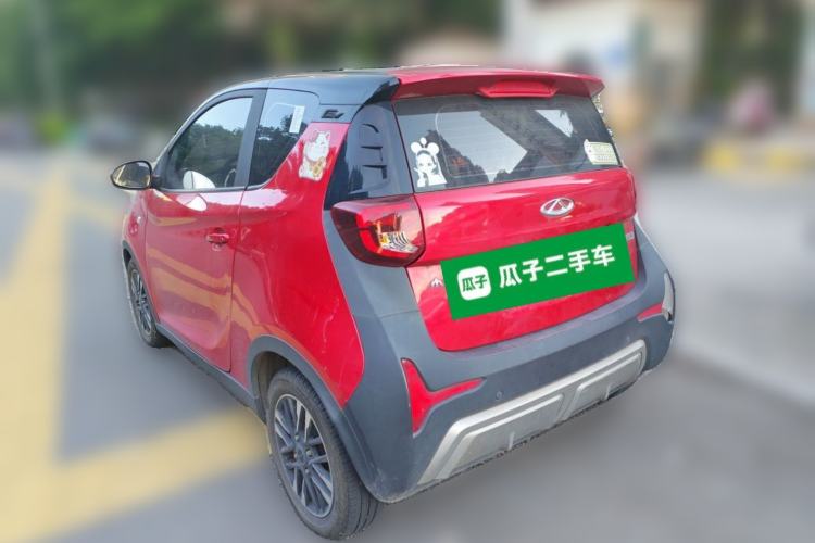 Used Chery QQ Little Ant 2022 Sweet Pink Edition Half-Sugar Version Lithium Iron Phosphate 30 kW 301 km Rear Left 45 Deg