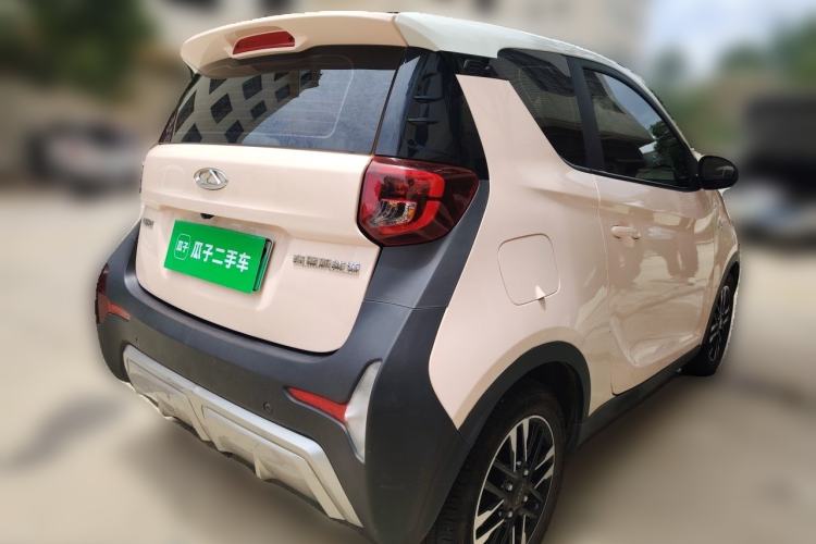 Used Chery QQ Little Ant 2022 Revised Version Sweet Pink Edition Half-Sugar Version Lithium Iron Phosphate 30.7 kWh 30 kW 301 km Rear Right 45 Deg