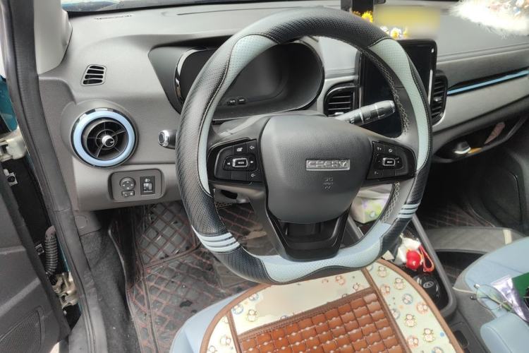 Used Chery QQ Little Ant 2022 Sweet Pink Edition Half-Sugar Version 3-Cell Lithium 30kW 301km Steering Wheel