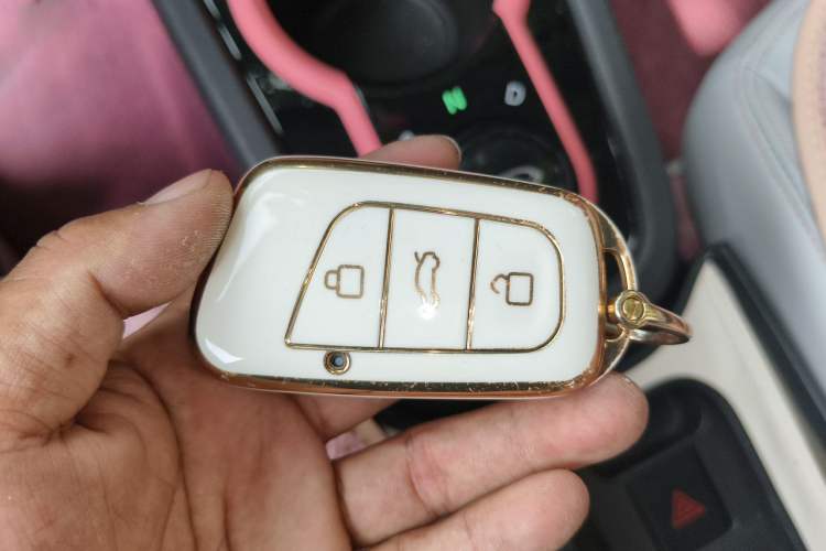 Used Chery QQ Little Ant 2022 Sweet Pink Edition Half-Sugar Version Lithium Iron Phosphate 30 kW 301 km Vehicle Key