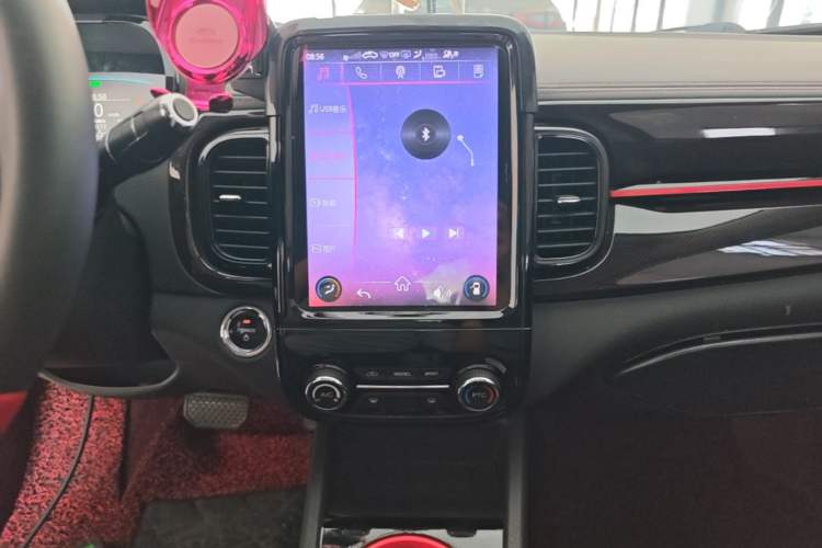 Used Chery QQ Little Ant 2022 Sweet Pink Edition Half-Sugar Version 3-Cell Lithium 30kW 301km Audio And AC Panel