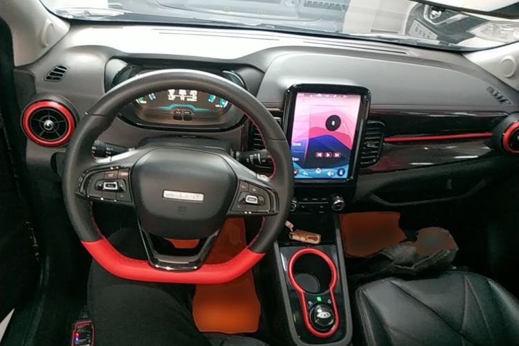 Used Chery QQ Little Ant 2022 Sweet Pink Edition Half-Sugar Version 3-Cell Lithium 30kW 301km Center Console