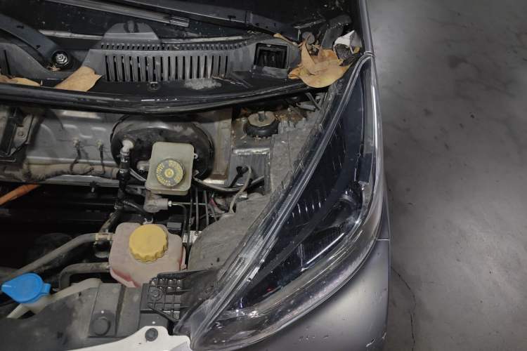 Used Chery QQ Little Ant 2022 Sweet Pink Edition Half-Sugar Version Lithium Iron Phosphate 30 kW 301 km Engine Bay Left