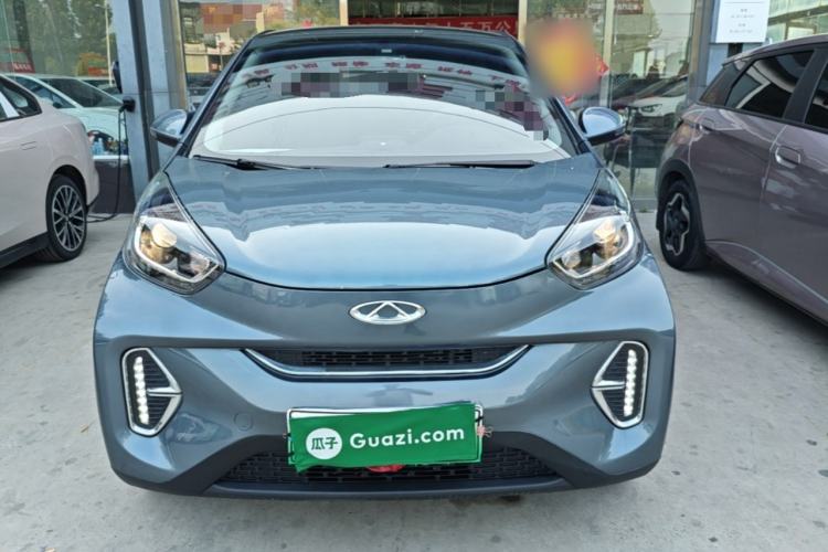 Used Chery QQ Little Ant 2022 Revised Version Sweet Pink Edition Half-Sugar Version Lithium Iron Phosphate 30.7 kWh 30 kW 301 km Front