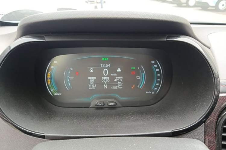 Used Chery QQ Little Ant 2022 Sweet Pink Edition Full Sugar Version Lithium Iron Phosphate 29.2 kWh 30 kW 301 km Instrument Cluster