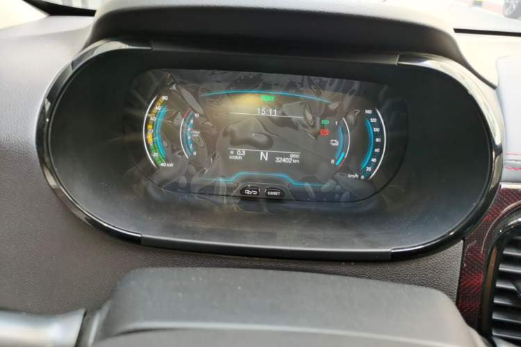 Used Chery QQ Little Ant 2022 Sweet Pink Edition Half-Sugar Version Lithium Iron Phosphate 29.2 kWh 30 kW 301 km Instrument Cluster