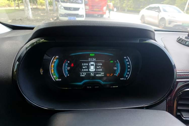 Used Chery QQ Little Ant 2022 300 000 Yuan "Ant Fan" Edition "Extra Sweet" Version Lithium Iron Phosphate 29.2 kWh 30 kW 301 km Instrument Cluster