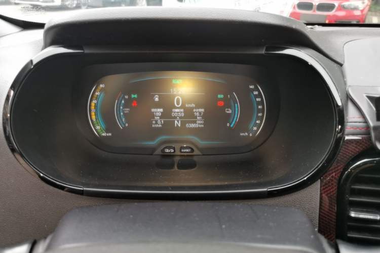 Used Chery QQ Little Ant 2022 Sweet Pink Edition Half-Sugar Version Lithium Iron Phosphate 30 kW 301 km Instrument Cluster