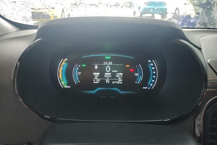 Used Chery QQ Little Ant 2022 Revised Version Sweet Pink Edition Half-Sugar Version Lithium Iron Phosphate 30.7 kWh 30 kW 301 km Instrument Cluster
