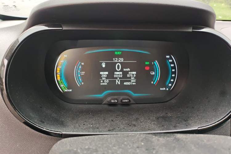 Used Chery QQ Little Ant 2022 Sweet Pink Edition Half-Sugar Version Lithium Iron Phosphate 30 kW 301 km Instrument Cluster