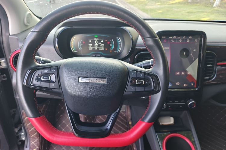 Used Chery QQ Little Ant 2022 Revised Version Sweet Pink Edition Half-Sugar Version Lithium Iron Phosphate 30.7 kWh 30 kW 301 km Interior 4