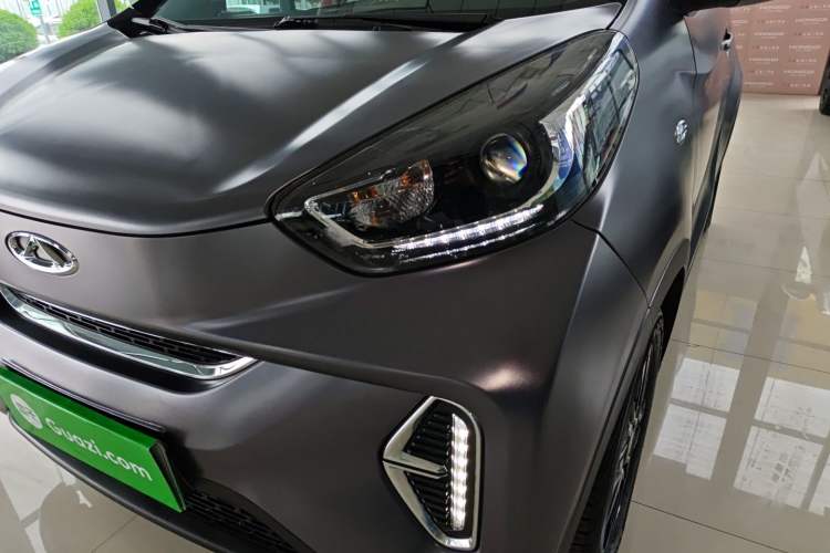 Used Chery QQ Little Ant 2022 Sweet Pink Edition Half-Sugar Version Lithium Iron Phosphate 29.2 kWh 30 kW 301 km Left Front Headlight