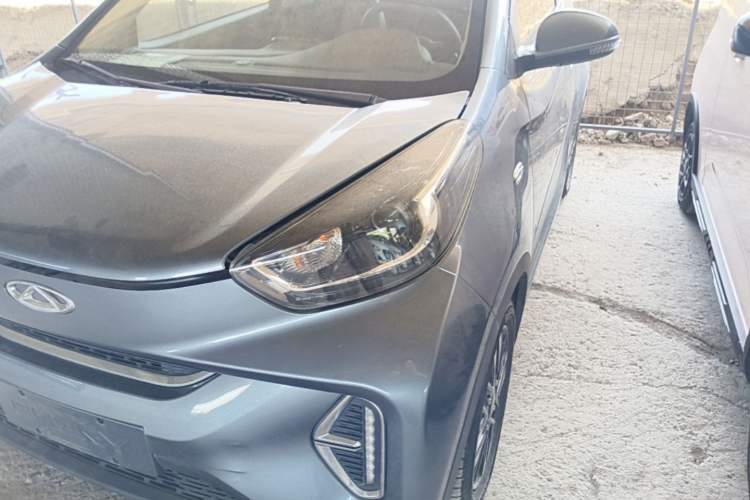 Used Chery QQ Little Ant 2022 Sweet Pink Edition Half-Sugar Version Lithium Iron Phosphate 30 kW 301 km Left Front Headlight