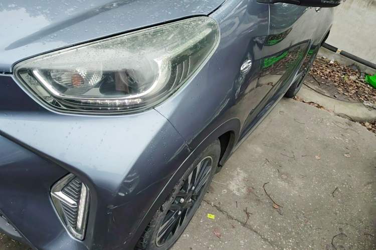 Used Chery QQ Little Ant 2022 Sweet Pink Edition Half-Sugar Version 3-Cell Lithium 30kW 301km Left Front Headlight