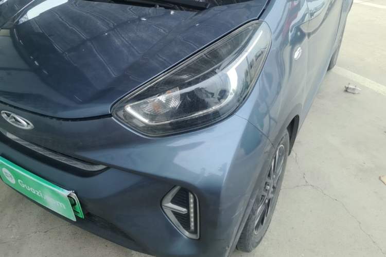 Used Chery QQ Little Ant 2022 Revised Version Sweet Pink Edition Half-Sugar Version Lithium Iron Phosphate 30.7 kWh 30 kW 301 km Left Front Headlight