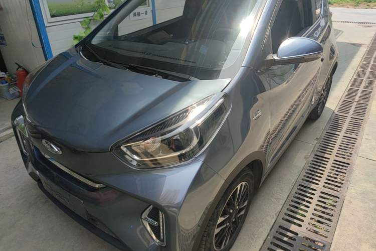 Used Chery QQ Little Ant 2022 Sweet Pink Edition Half-Sugar Version Lithium Iron Phosphate 30 kW 301 km Left Front Headlight