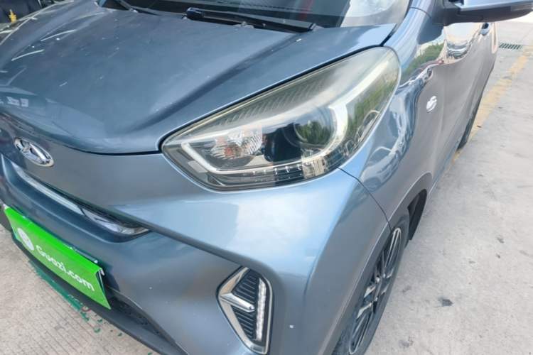 Used Chery QQ Little Ant 2022 Sweet Pink Edition Half-Sugar Version Lithium Iron Phosphate 30 kW 301 km Left Front Headlight