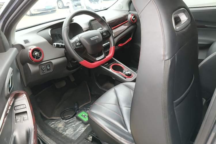 Used Chery QQ Little Ant 2022 Sweet Pink Edition Half-Sugar Version Lithium Iron Phosphate 30 kW 301 km Left Front Seat