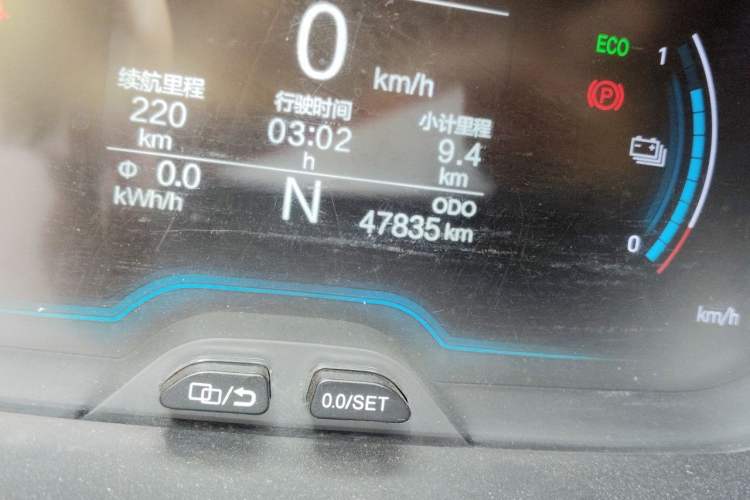 Used Chery QQ Little Ant 2022 Revised Version Sweet Pink Edition Half-Sugar Version Lithium Iron Phosphate 30.7 kWh 30 kW 301 km Odometer Close Up