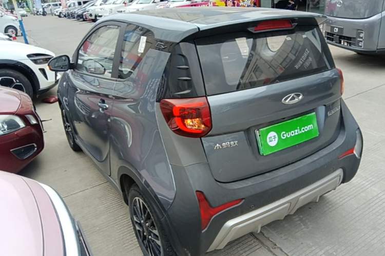 Used Chery QQ Little Ant 2022 Sweet Pink Edition Full Sugar Version Lithium Iron Phosphate 29.2 kWh 30 kW 301 km Rear Left 45 Deg