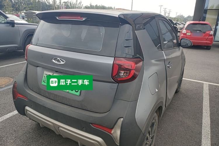Used Chery QQ Little Ant 2022 Restyled Version Sweet Pink Edition Half-Sugar Version 30.6 kWh 30 kW 301 km Rear Right 45 Deg