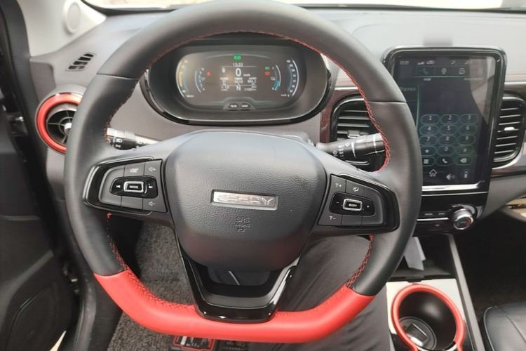 Used Chery QQ Little Ant 2022 Sweet Pink Edition Half-Sugar Version Lithium Iron Phosphate 30 kW 301 km Steering Wheel
