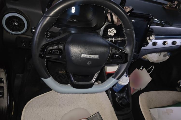 Used Chery QQ Little Ant 2022 Sweet Pink Edition Half-Sugar Version Lithium Iron Phosphate 30 kW 301 km Steering Wheel
