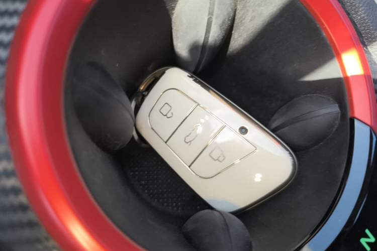 Used Chery QQ Little Ant 2022 Restyled Version Sweet Pink Edition Half-Sugar Version 28.8 kWh 30 kW 301 km Vehicle Key