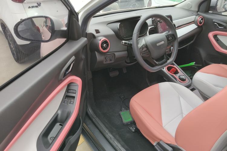 Used Chery QQ Little Ant 2022 Revised Version Sweet Pink Edition Half-Sugar Version Lithium Iron Phosphate 30.7 kWh 30 kW 301 km Driver Seat