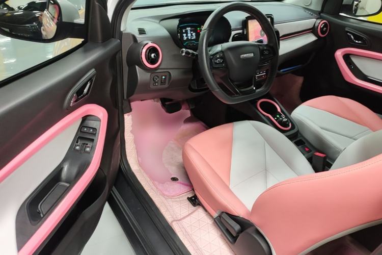 Used Chery QQ Little Ant 2022 Sweet Pink Edition Half-Sugar Version Lithium Iron Phosphate 30 kW 301 km Driver Seat