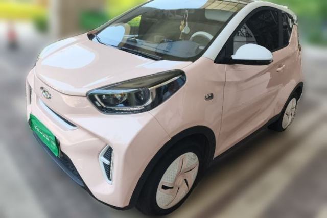 Used Chery QQ Little Ant 2022 Revised Version Sweet Pink Edition Half-Sugar Version Lithium Iron Phosphate 30.7 kWh 30 kW 301 km