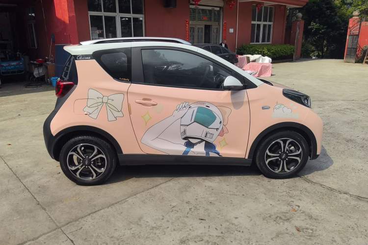 Used Chery QQ Little Ant 2022 Me 301km Rococo Lithium Iron Phosphate Exterior 2