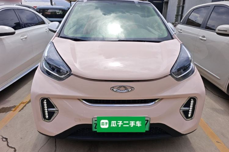 Used Chery QQ Little Ant 2022 Revised Version Sweet Pink Edition Half-Sugar Version Lithium Iron Phosphate 30.7 kWh 30 kW 301 km Front