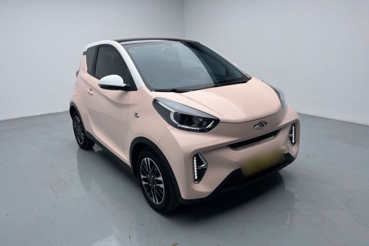 Used Chery QQ Little Ant 2022 Sweet Pink Edition Half-Sugar Version Lithium Iron Phosphate 30 kW 301 km Front Right 45 Deg