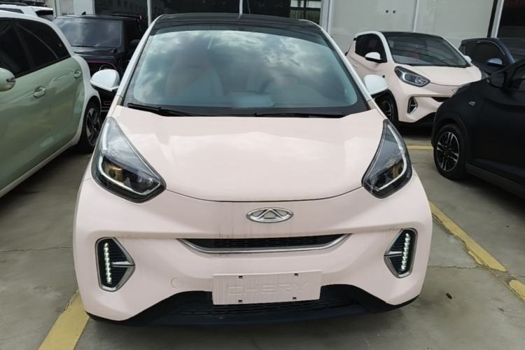 Used Chery QQ Little Ant 2022 Revised Version Sweet Pink Edition Half-Sugar Version Lithium Iron Phosphate 30.7 kWh 30 kW 301 km Front