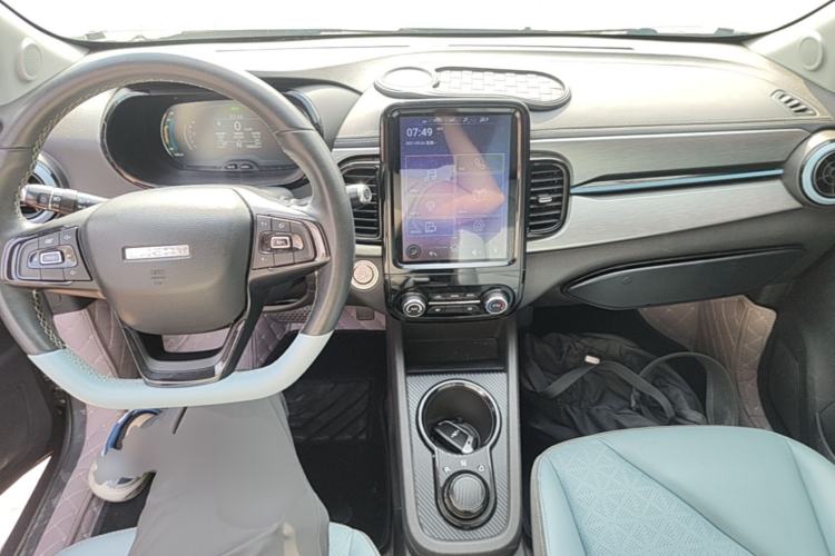 Used Chery QQ Little Ant 2022 Sweet Pink Edition Half-Sugar Version Lithium Iron Phosphate 30 kW 301 km Center Console