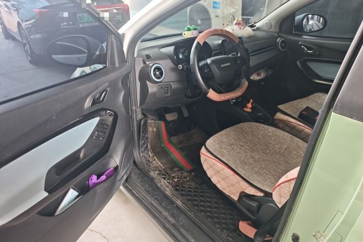 Used Chery QQ Little Ant 2022 Sweet Pink Edition Half-Sugar Version 3-Cell Lithium 30kW 301km Driver Seat