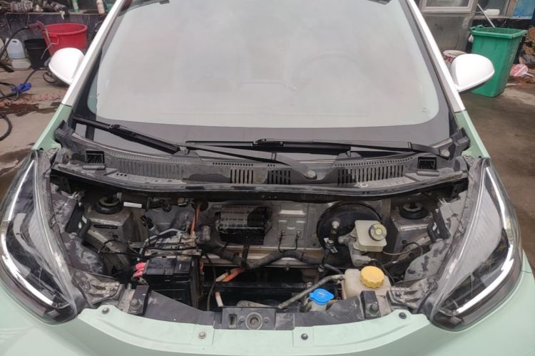 Used Chery QQ Little Ant 2022 Sweet Pink Edition Full-Sugar Version 3-Cell Lithium 30kW 301km Engine Bay