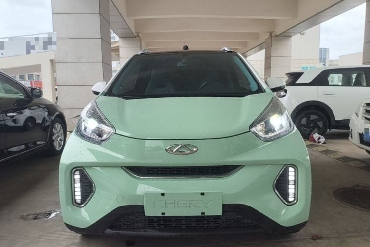 Used Chery QQ Little Ant 2022 Revised Version Sweet Pink Edition Half-Sugar Version Lithium Iron Phosphate 30.7 kWh 30 kW 301 km Front