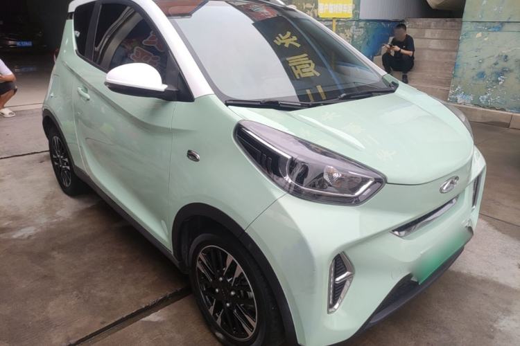 Used Chery QQ Little Ant 2022 Sweet Pink Edition Full-Sugar Version 3-Cell Lithium 30kW 301km Front Right 45 Deg