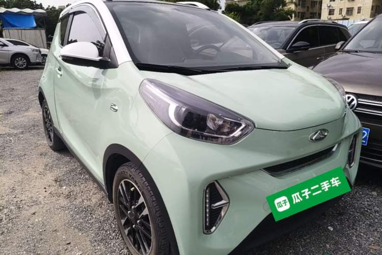 Used Chery QQ Little Ant 2022 Sweet Pink Edition Full-Sugar Version 3-Cell Lithium 30kW 301km Front Right 45 Deg