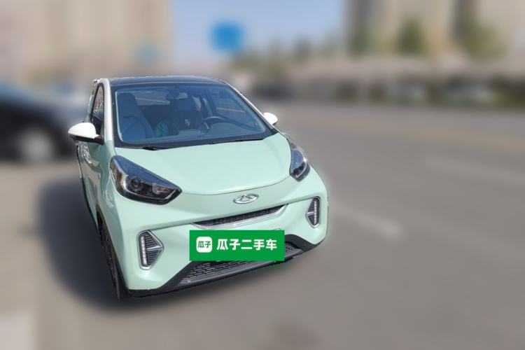 Used Chery QQ Little Ant 2022 Restyled Version Sweet Pink Edition Low-Sugar Version Lithium Iron Phosphate Battery 30.7 kWh 30 kW 301 km Front Right 45 Deg