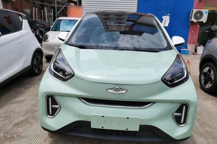 Used Chery QQ Little Ant 2022 Revised Version Sweet Pink Edition Half-Sugar Version Lithium Iron Phosphate 30.7 kWh 30 kW 301 km Front
