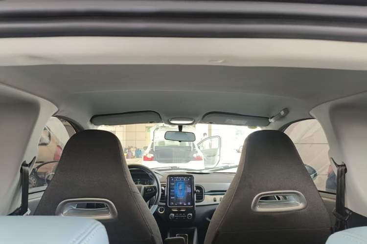 Used Chery QQ Little Ant 2022 Revised Version Sweet Pink Edition Half-Sugar Version Lithium Iron Phosphate 30.7 kWh 30 kW 301 km Headliner