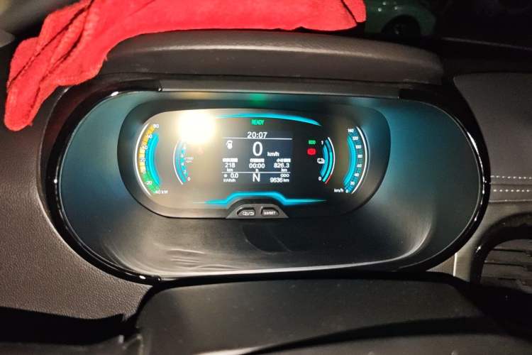 Used Chery QQ Little Ant 2022 Sweet Pink Edition Half-Sugar Version Lithium Iron Phosphate 30 kW 301 km Instrument Cluster