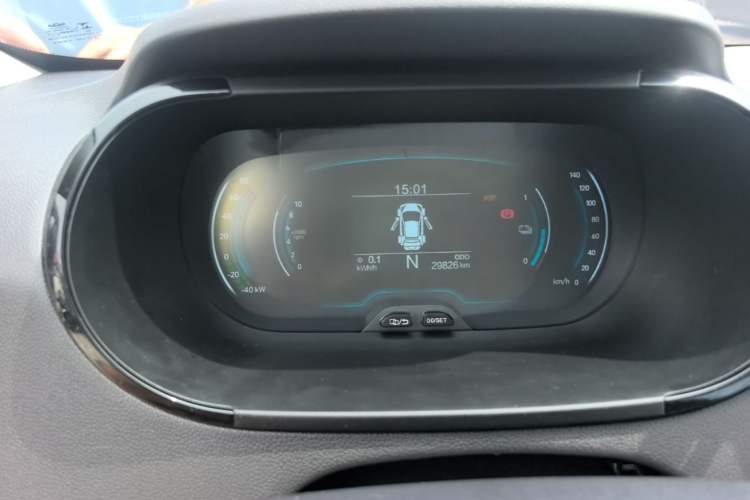 Used Chery QQ Little Ant 2022 Sweet Pink Edition Half-Sugar Version Lithium Iron Phosphate 30 kW 301 km Instrument Cluster